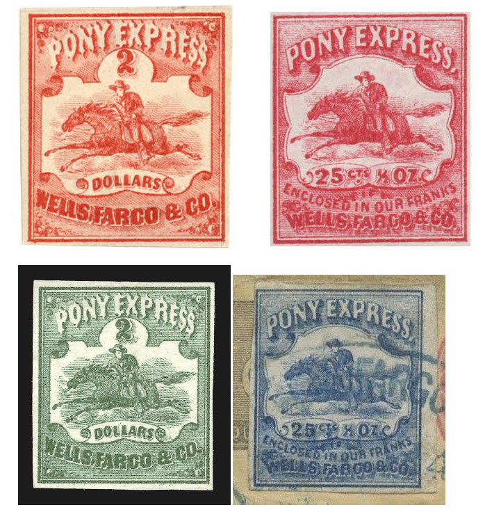 USA Pony Express issue